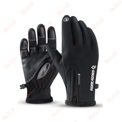 black outdoor waterproof gloves sale